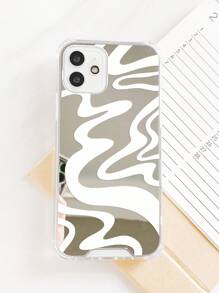 حافظة هاتف مرآة مخططة