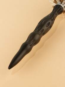 1pc Rat Tail Hair Roller Comb - Multicolor - View 5