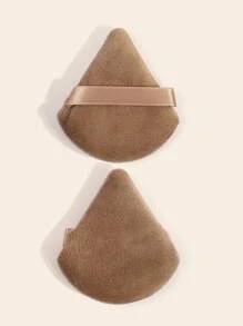 2 piezas Soplo de maquillaje - Café integral - Ver 3