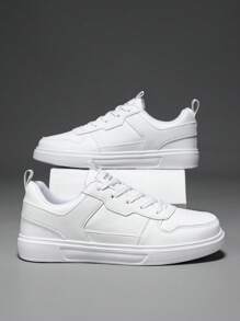 男士極簡滑冰前綁帶運動鞋