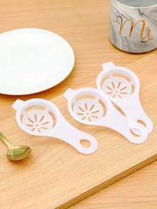 1入組塑料雞蛋分離器現代白色蛋黃白色廚房分離器工具