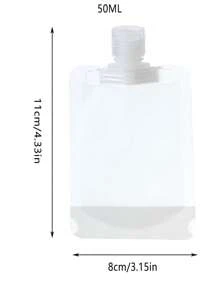 1pc Clear Lotion Dispenser Bag, Transparent PET Lotion Dispenser For Household - Clear - View 2