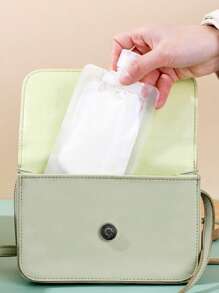 1pc Clear Lotion Dispenser Bag, Transparent PET Lotion Dispenser For Household - Clear - View 4