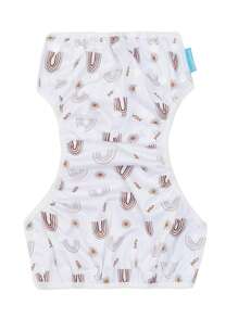 Happy Flute 嬰兒彩虹圖案面料游泳尿布 - 彩色 - 查看 2