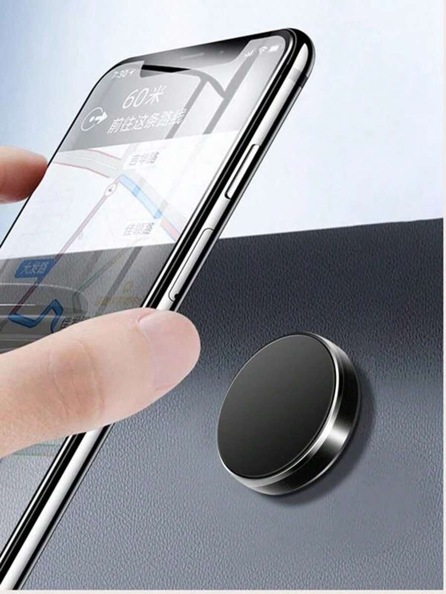 Giá đỡ điện thoại ô tô từ tính - màu đen - Xem 1