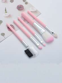 Bộ cọ trang điểm đa năng, Bộ 5 cọ trang điểm sợi tổng hợp dành cho nữ, Bộ cọ, Bộ cọ trang điểm, Bộ cọ trang điểm, Bộ trang điểm hoàn chỉnh, Bộ cọ trang điểm, Bộ trang điểm hoàn chỉnh, Bộ cọ, Bộ cọ trang điểm, Bộ quà tặng trang điểm, Bộ - Nhiều màu - Xem 1