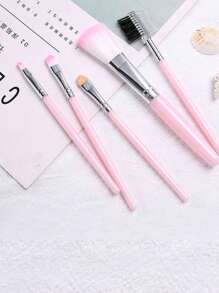 Bộ cọ trang điểm đa năng, Bộ 5 cọ trang điểm sợi tổng hợp dành cho nữ, Bộ cọ, Bộ cọ trang điểm, Bộ cọ trang điểm, Bộ trang điểm hoàn chỉnh, Bộ cọ trang điểm, Bộ trang điểm hoàn chỉnh, Bộ cọ, Bộ cọ trang điểm, Bộ quà tặng trang điểm, Bộ - Nhiều màu - Xem 3