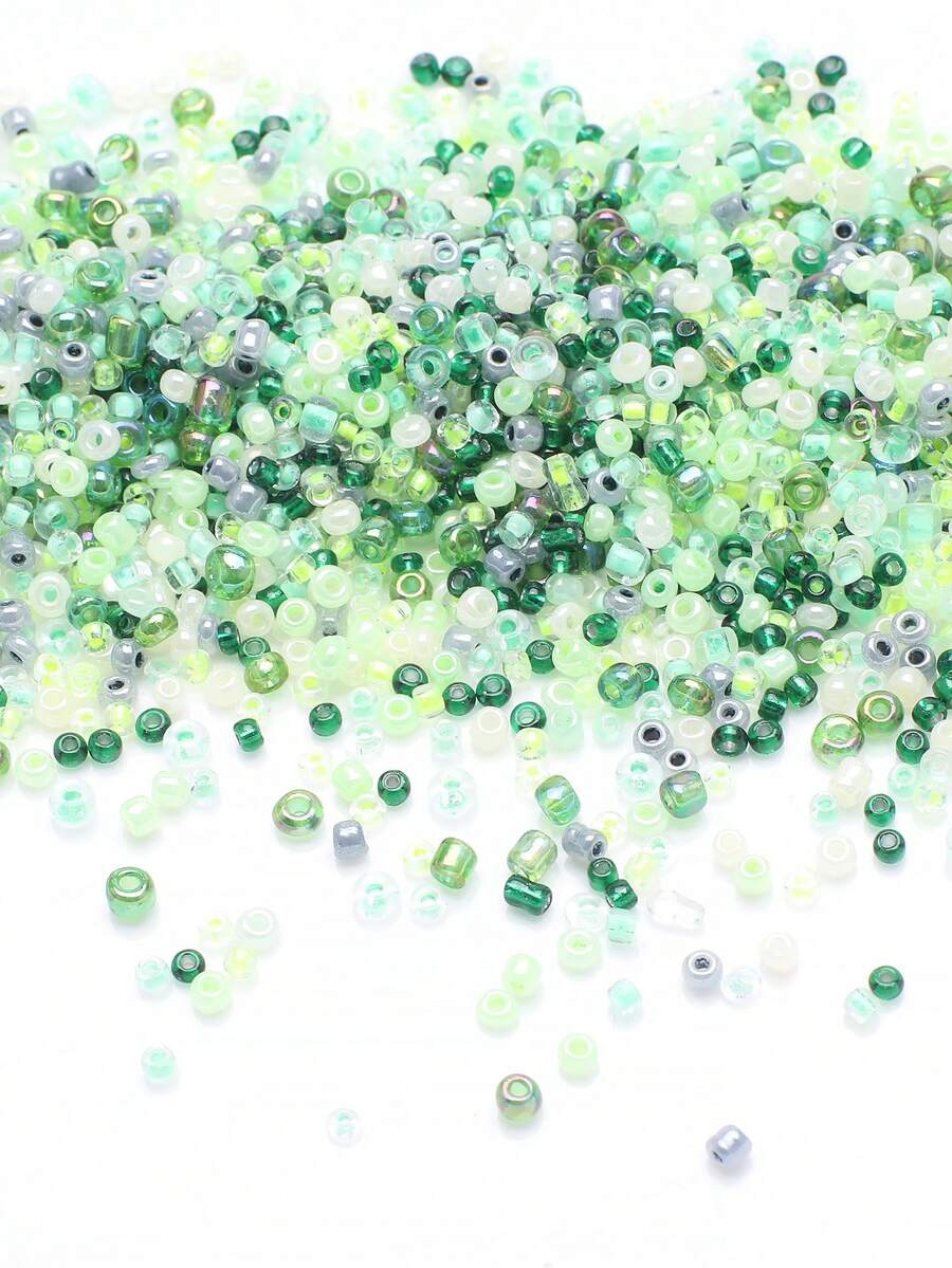 件裝休閒玻璃珠 DIY 女士珠寶配件，適合 DIY 珠寶製作