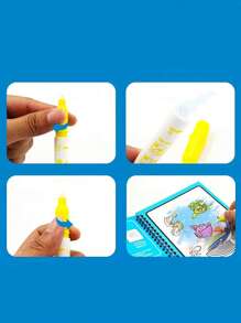 1pc Cartoon Graphic Coloring Book - Multicolor - View 5