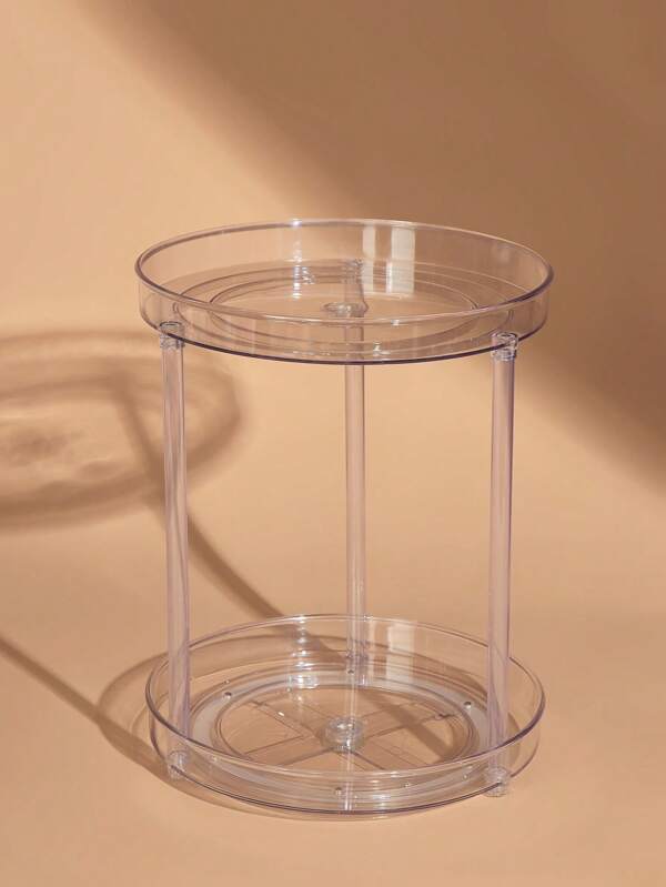 SHEIN BASIC LIVNG 1pc Lazy Susan Bathroom Turntable Organizer,360