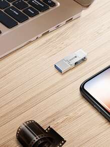 柯達 1入組 32GB 64GB 128GB 超雙驅動器 USB3.1 Type-C 隨身碟 USB-C、USB 3.1 k223C - 黃色 - 查看 3