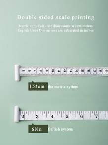 1入組ABS捲尺現代白色家用捲尺 - 白色 - 查看 8