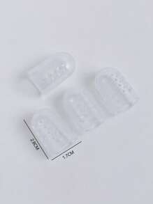 透明4入組足療工具適用於日常使用 - 無色 - 查看 3