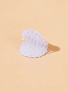 SHEIN 90chiếc 10mm Mạnh Mẽ Tự Dính Móc & Vòng Chấm Bi Lưng Dính Nylon Đồng Xu Cho Thảm/Thảm/Trang Trí Treo Tường/Dụng Cụ Treo - trắng - Xem 3