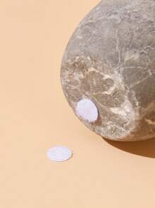 SHEIN 90chiếc 10mm Mạnh Mẽ Tự Dính Móc & Vòng Chấm Bi Lưng Dính Nylon Đồng Xu Cho Thảm/Thảm/Trang Trí Treo Tường/Dụng Cụ Treo - trắng - Xem 6