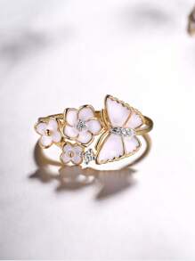 Nhẫn đơn - Vàng - Xem 2