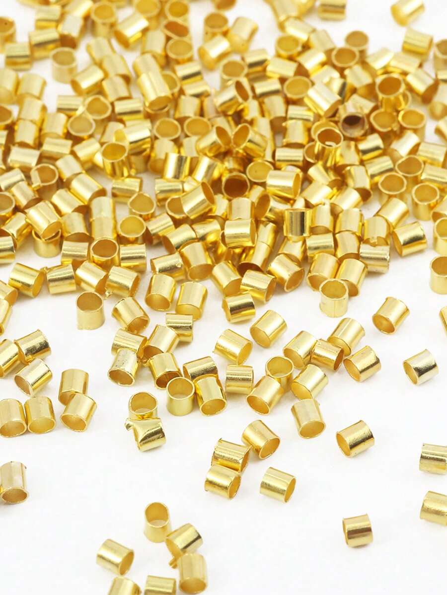 500pcs/set Fashionable 2mm DIY Jewelry Accessory For Women For DIY Jewelry Making - Yellow Gold - View 1