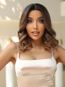 Body Wave Multicolor 16 Inch Medium Synthetic Wig For Women - Multicolor - View 5