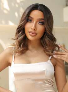 Body Wave Multicolor 16 Inch Medium Synthetic Wig For Women - Multicolor - View 11