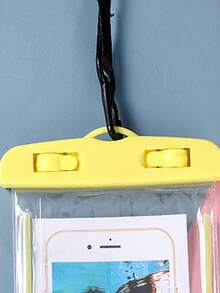 防水手機殼，休閒手機袋 PVC 衝浪包，適合海灘沙灘包 防水手機包 手機殼 手機殼 PVC 殼，適用於游泳池 游泳池度假 郵輪必需品 運動包 - 黃色 - 查看 5