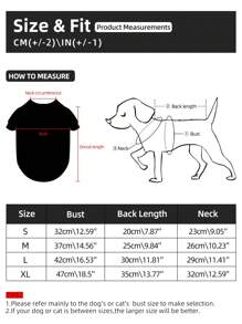 1入組迷彩印花寵物背心適用於貓和狗狗適合夏天 - 軍綠色 - 查看 6