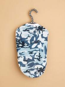 1入組迷彩圖案寵物背心適用於貓和狗狗適合夏天 - 藍色 - 查看 2