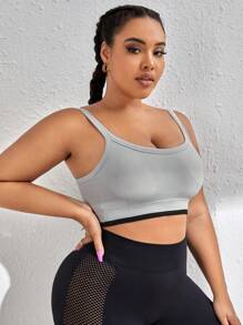 Yoga Sxy 大碼撞色撞色滾邊運動型胸罩