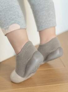 Pantofi cu șosete de plimbare Colorblock pentru bebeluși - Gri - Vizualizare 3