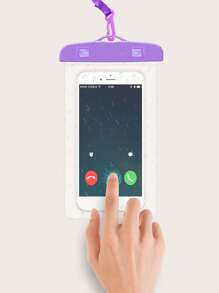 Bolsa impermeable para teléfono impermeable Funda para móvil - Morado - Ver 3