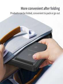 1入組4合1可摺疊充電座，適用於蘋果手機、手錶、Airpods和蘋果筆 - 黑色 - 查看 3