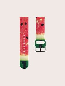 1入組西瓜圖案通用智能手環 - 彩色 - 查看 3