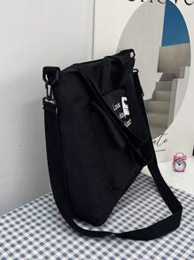 Monogram Women's Tote Bag - Black - View 3