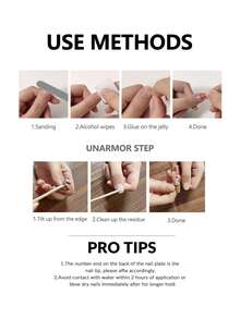 Ulepsz swój wygląd dzięki 10-częściowemu zestawowi do krótkich trumien z kryształkami 3D, pełne pokrycie sztucznych paznokci, dociskane paznokcie, artykuły do paznokci, paznokcie