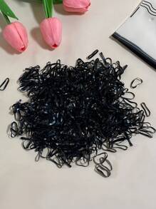 Disposable Hair Tie, 1000pcs Rubber Styling Tool For Daily Use - Multicolor - View 4