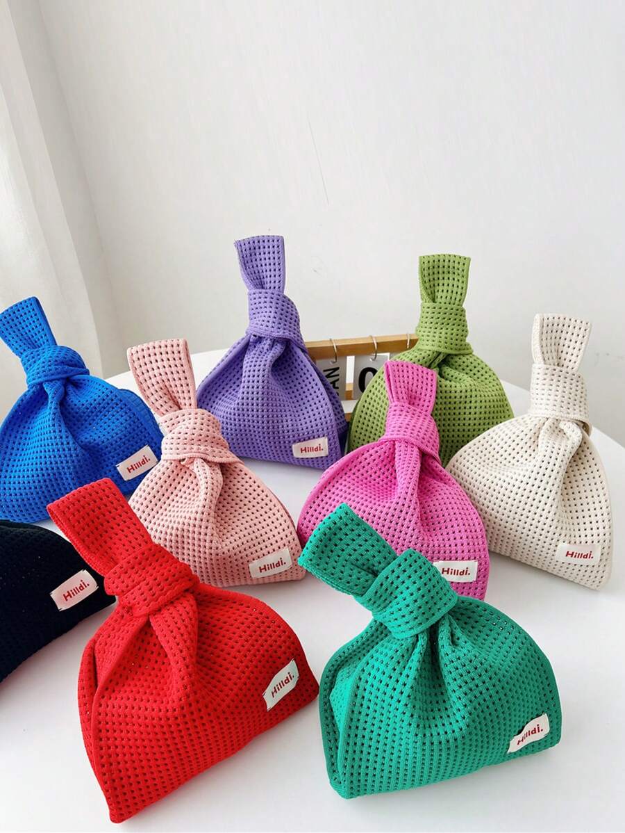 Túi móc mini màu xanh rỗng cho kỳ nghỉ - Màu xanh lam - Xem 1