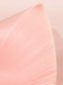 50pcs Solid Clear Sticky Note, Simple Multi-purpose Easy To Post Writable Sticky Note For School Student, Office - Pink - View 3