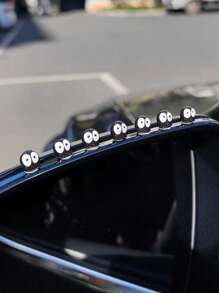 10pcs Cartoon Design Car Ornament - Multicolor - View 2