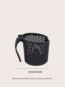 1pc Car Seat Back Multifunctional Water Cup Holder - Black - View 3