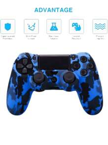 Silicone Case Compatible With PS4 - Multicolor - View 3