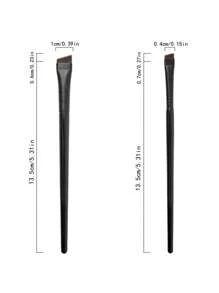 4 件套眼部化妆刷套装，适合女性化妆使用 - 彩色 - 查看 5