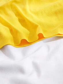 大碼5件素色簡約風內褲 - 彩色 - 查看 4