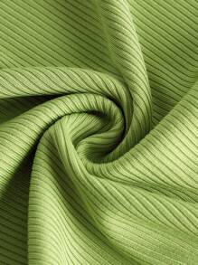 SHEIN EZwear 素色高衩吊帶洋裝