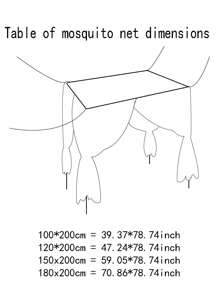 1 Lưới Chống Muỗi Đồng Màu, Lưới Chống Muỗi Bằng Vải Tối Giản Cho Gia Đình - trắng - Xem 2