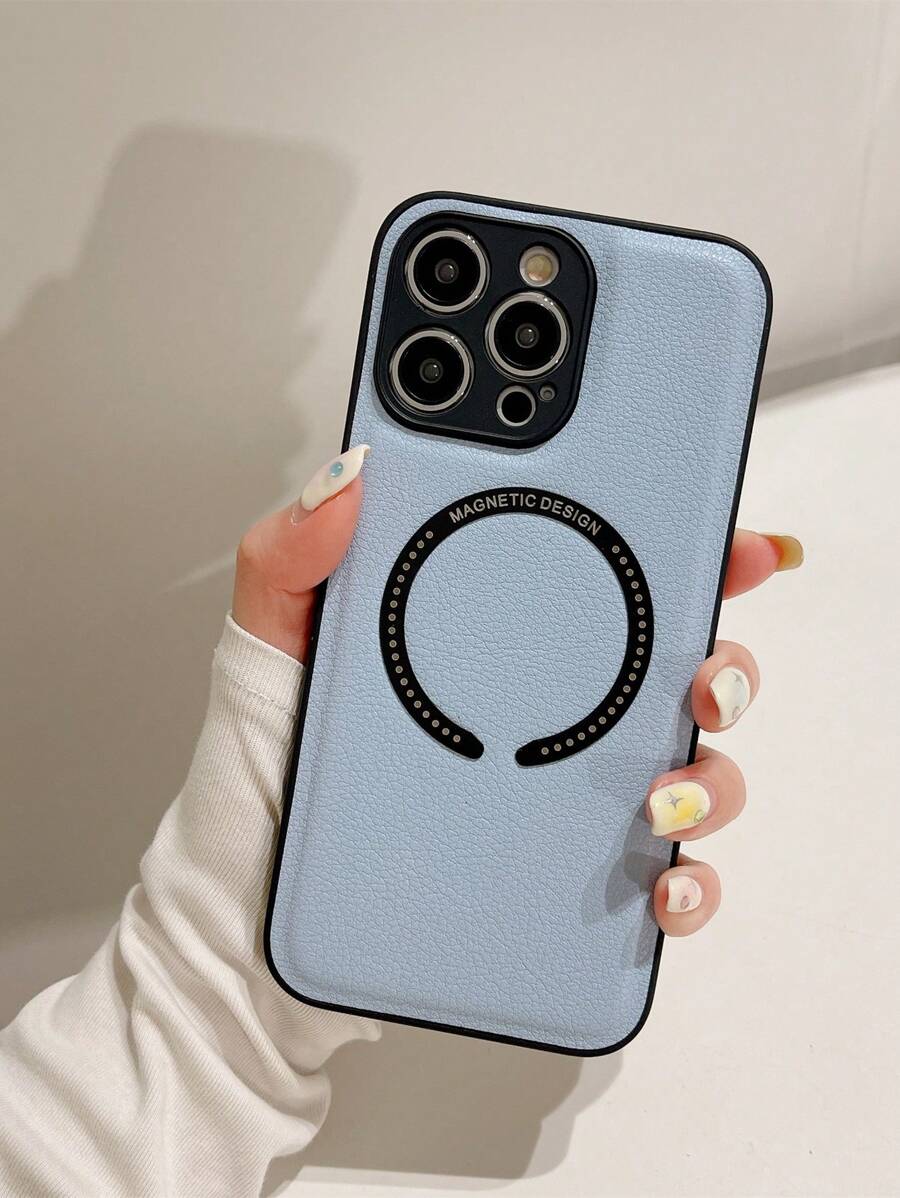 Vỏ điện thoại nam châm - Màu xanh lam - Xem 1