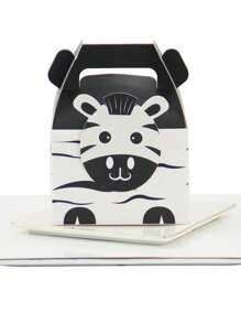 Hộp quà tặng giấy 12 chiếc, Hộp quà tặng thiết kế động vật hoạt hình dễ thương cho gia đình - Nhiều màu - Xem 6