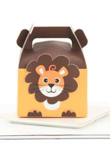 Hộp quà tặng giấy 12 chiếc, Hộp quà tặng thiết kế động vật hoạt hình dễ thương cho gia đình - Nhiều màu - Xem 7