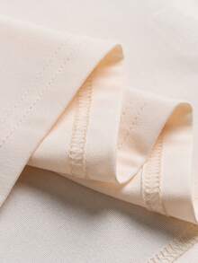 Manfinity Hypemode Áo thun & Áo lót Nam Hoạt hình Lá thư Giải trí - Màu be - Xem 4