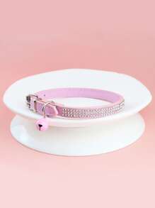 1pc Rhinestone Decor Random Pet Collar For Dog And Cat For Outdoor - Multicolor - View 7