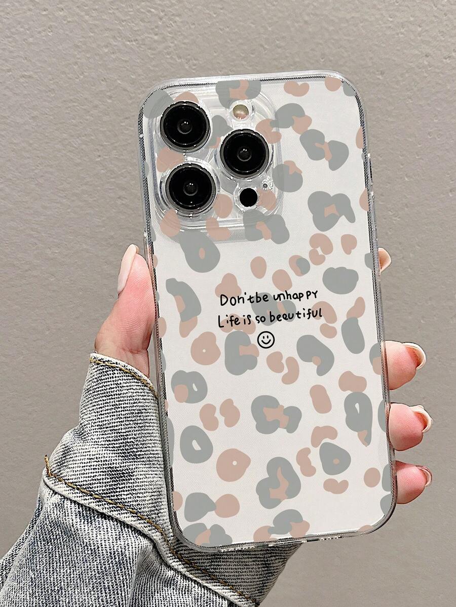 標語圖案防摔手機殼 - 彩色 - 查看 1