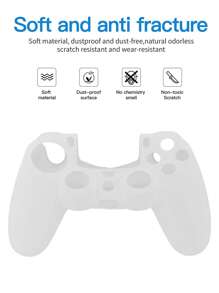 9入組防滑按鈕蓋和殼套套裝適用於PS4 - 彩色 - 查看 6